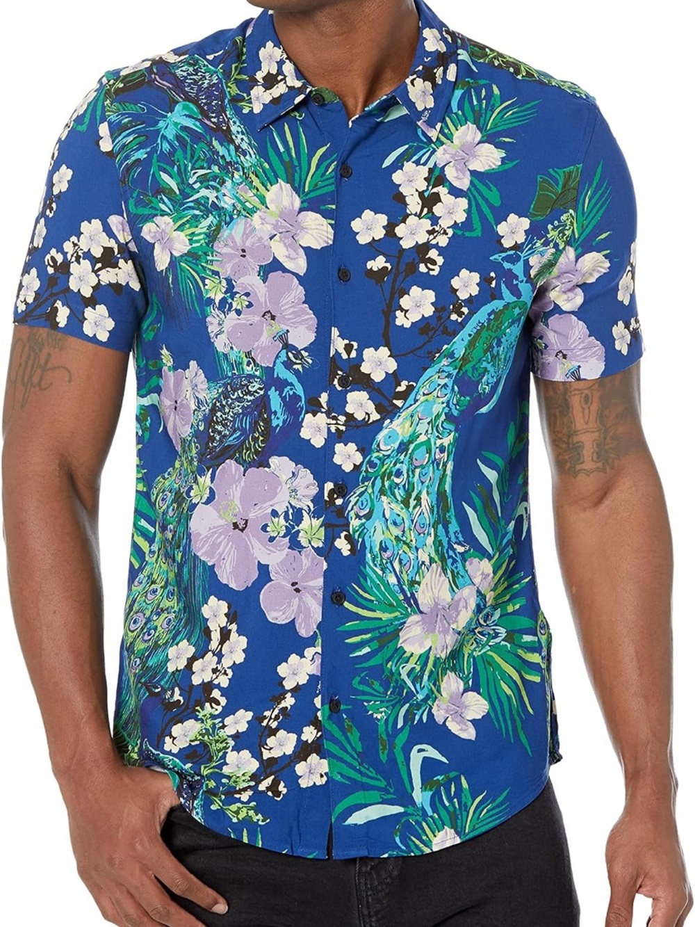 GUESS Hawaiian Shirt